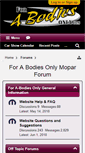 Mobile Screenshot of forabodiesonly.com