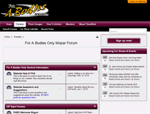 Tablet Screenshot of forabodiesonly.com